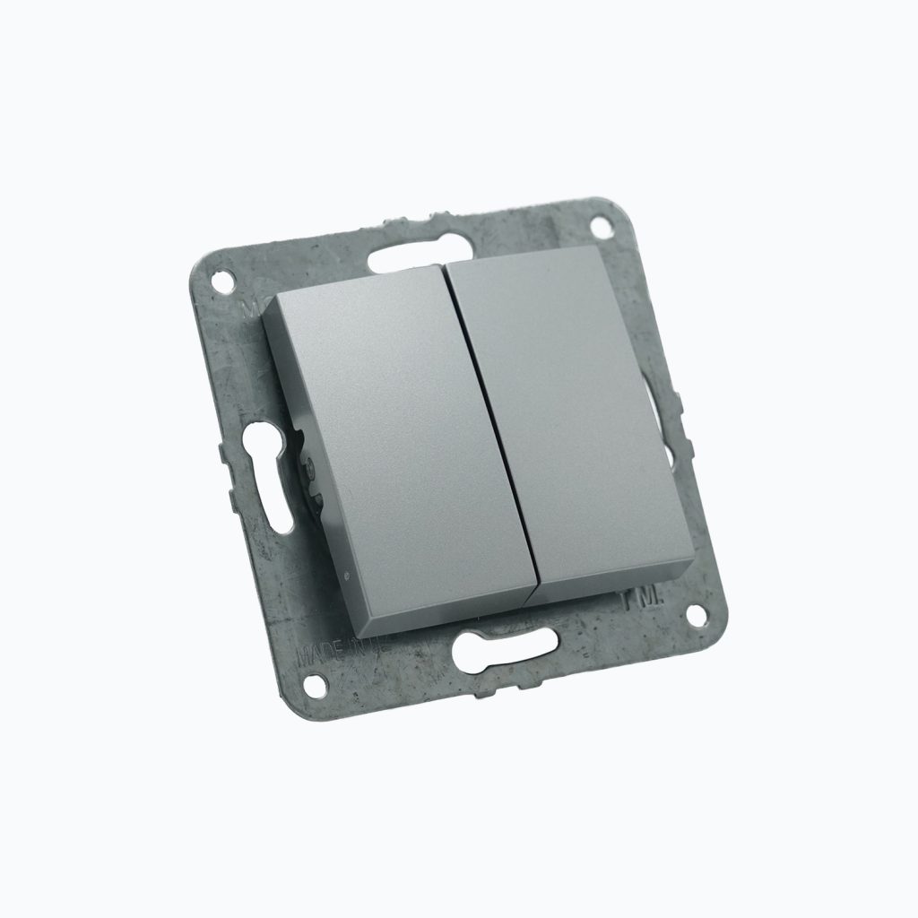Two-gang switch 10AX, 250 V