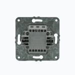 Two-gang switch with illumination 10AX, 250 V