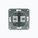 Kompyuter + telefon rozetkasi (Rj45 Cat 6 +Rj45 Cat 3 )