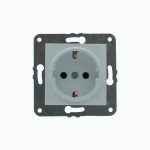 Розетка с заземлением 16A, 250 V