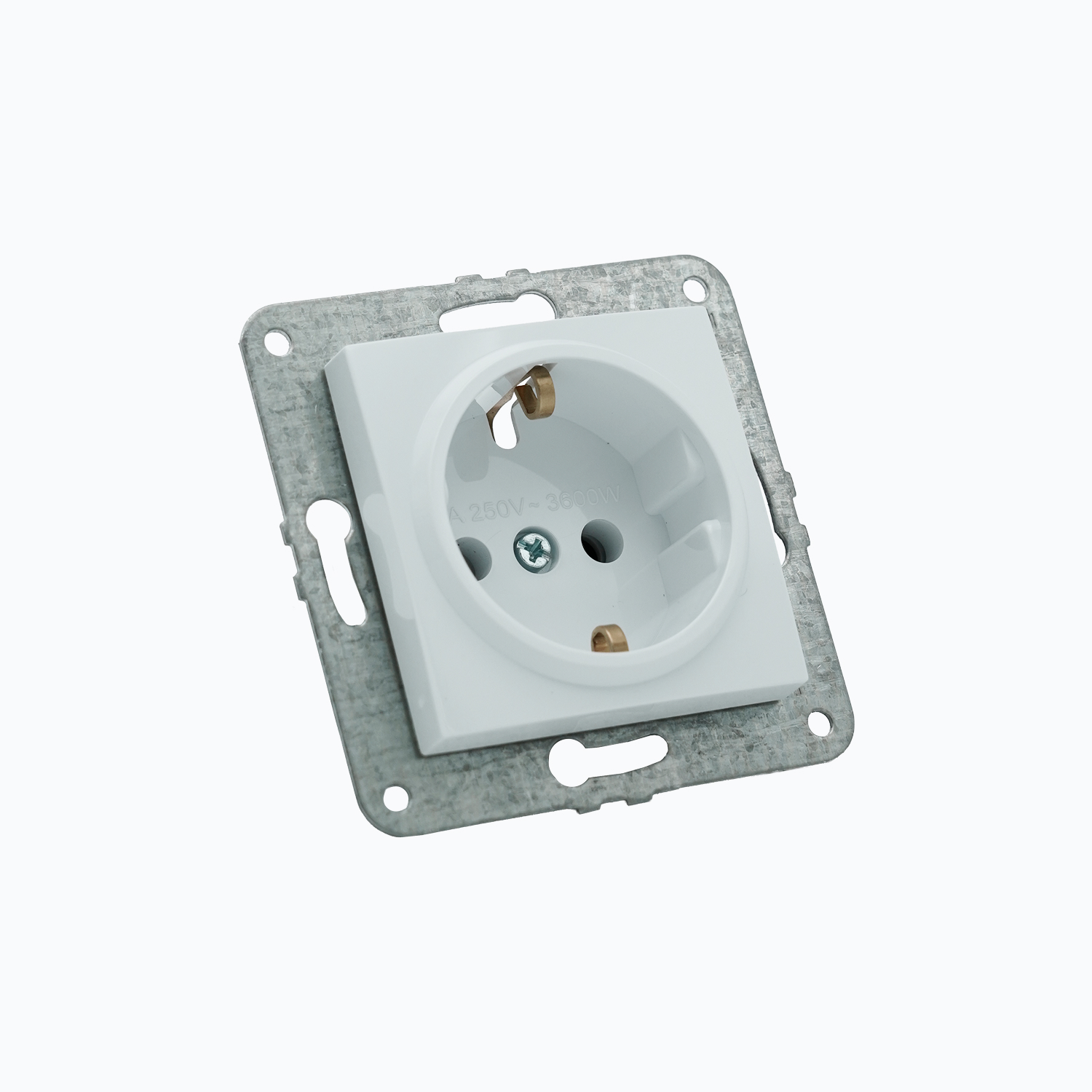 Yerga ulash kontaktli rozetka 16A, 250 V