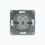 Розетка с заземлением и крышкой 16A, 250 V