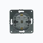Розетка с заземлением и крышкой 16A, 250 V