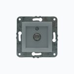 Satellite outlet with F connector