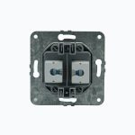 Ikki portli telefon rozetkasi (2xRj45 Cat 3)