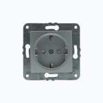 Розетка с заземлением и защитными шторками 16A, 250 V