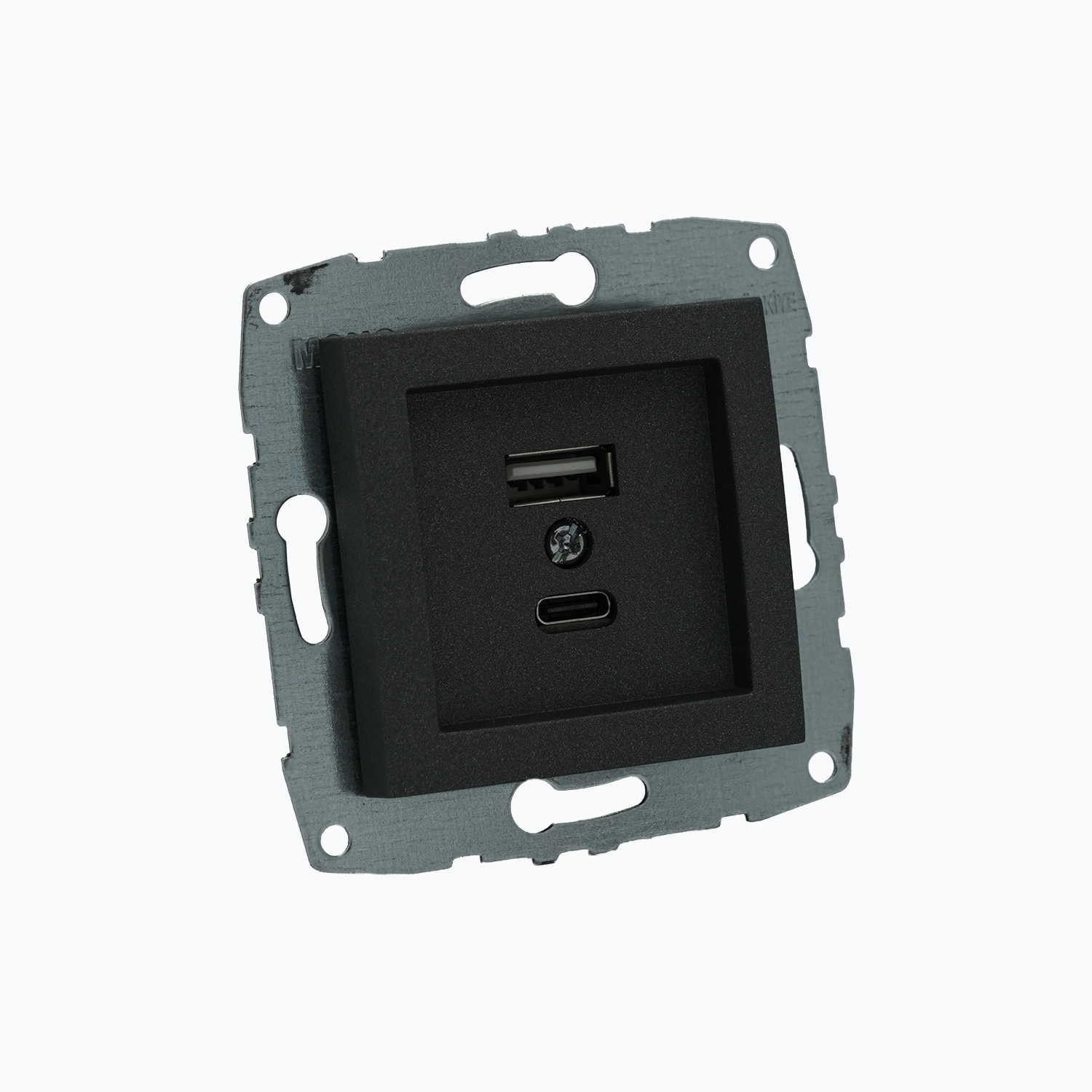 Double L-D Socket, USB + Type-C, M+K