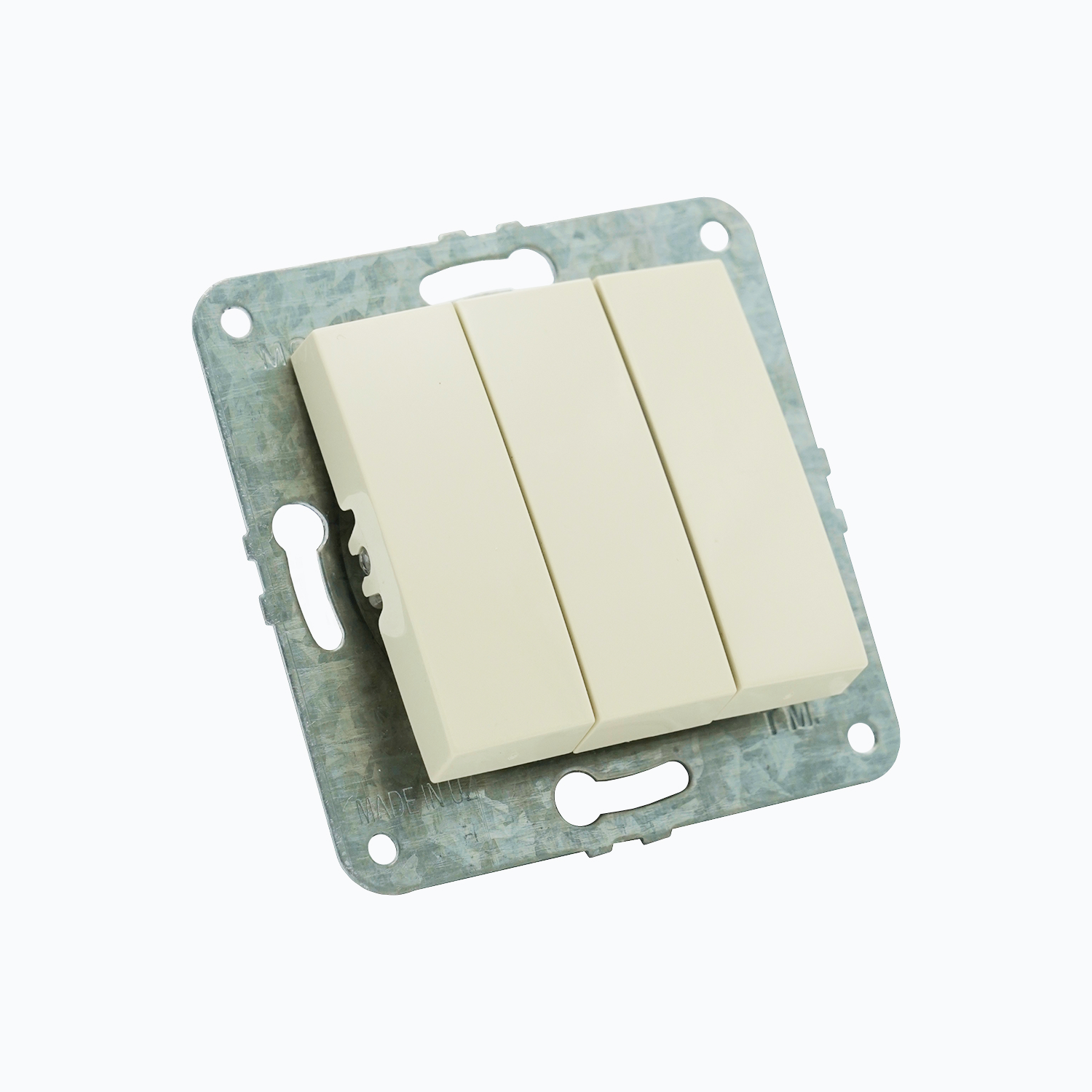 Uch klavishali kalit  10AX, 250 V