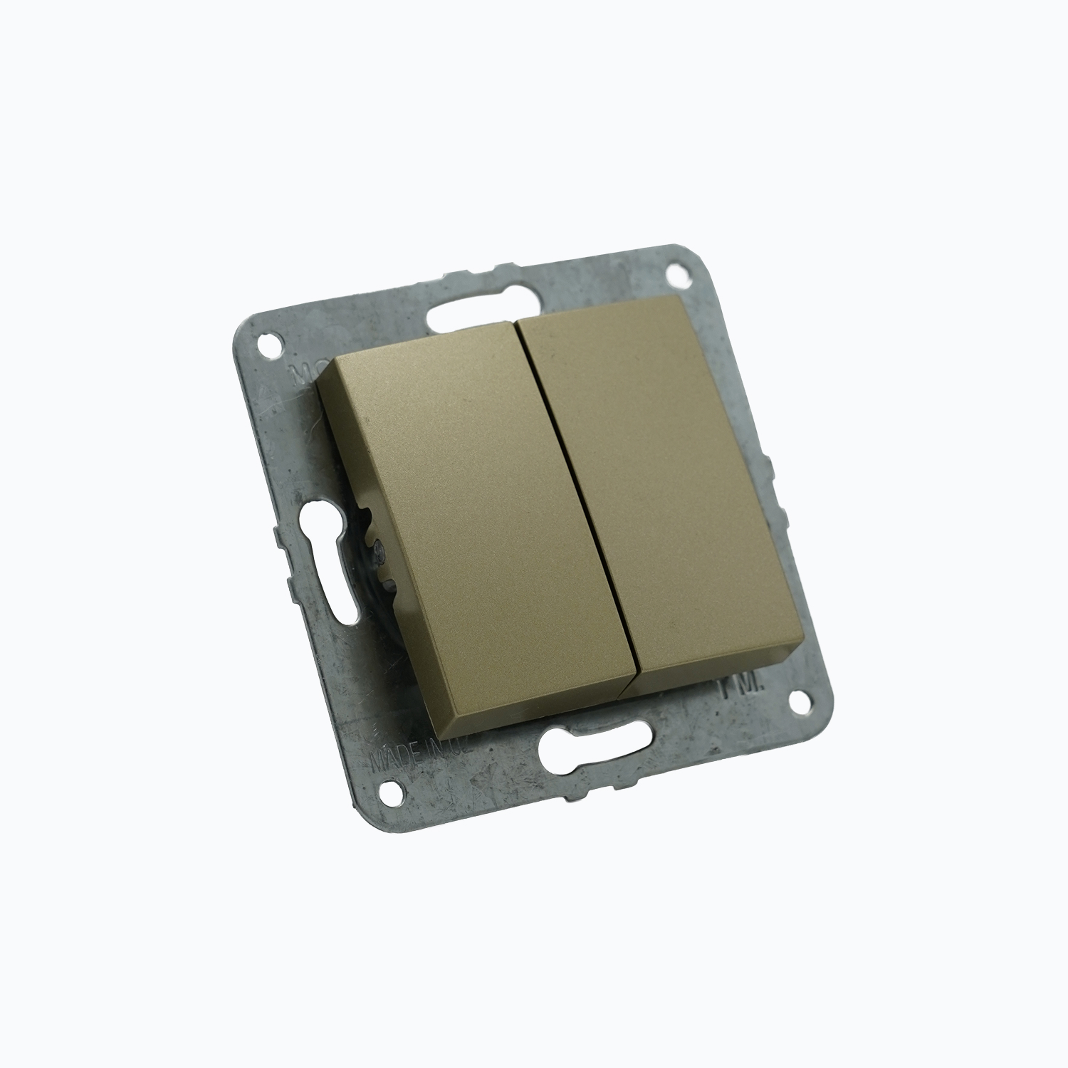 Ikki klavishali kalit 10AX, 250 V