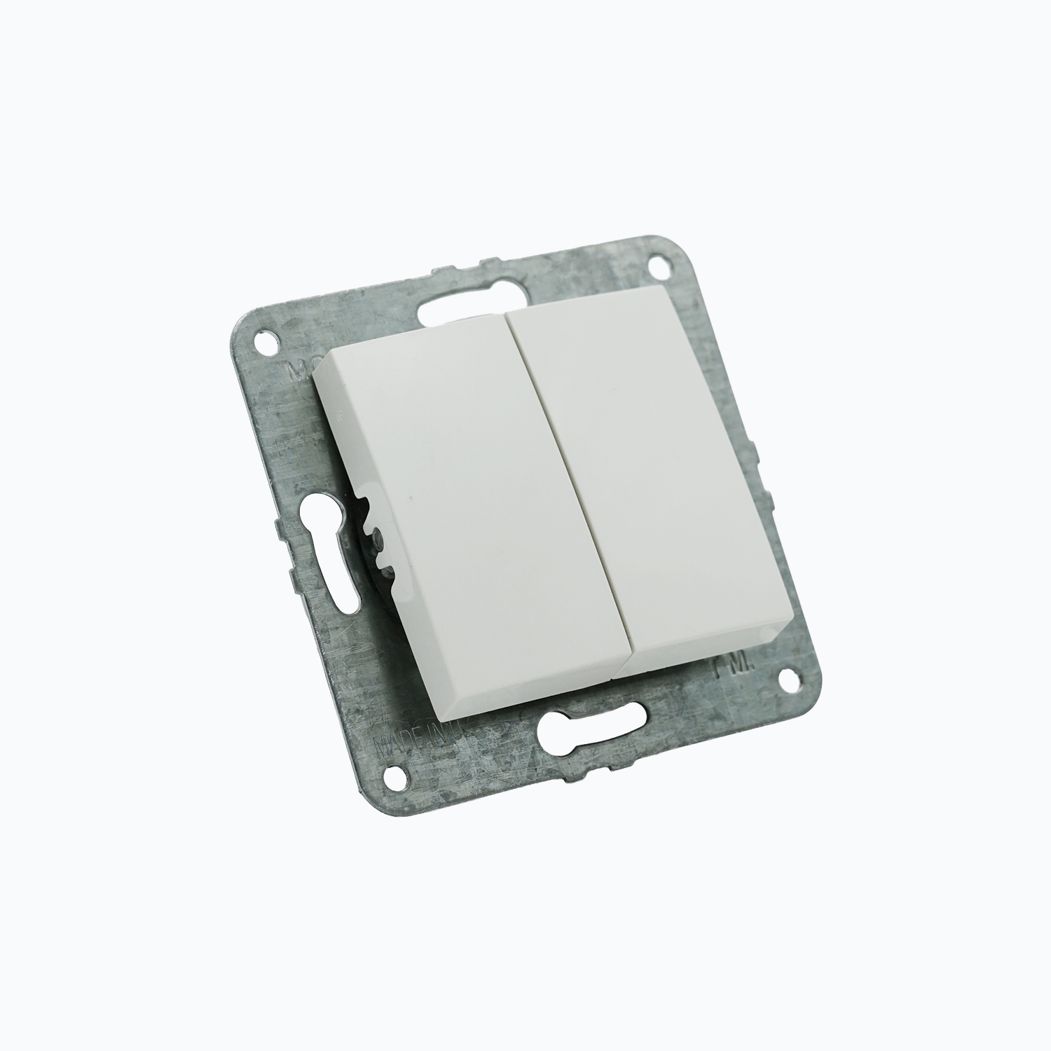 Ikki klavishali kalit 10AX, 250 V