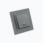 Выключатель кнопка звонка с  подсветкой 10AX, 250 V