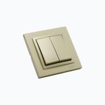 Two-gang switch 10AX, 250 V