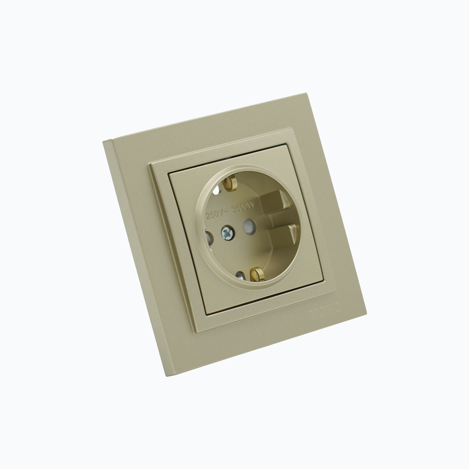 Розетка с заземлением и защитными  шторками 16A, 250 V