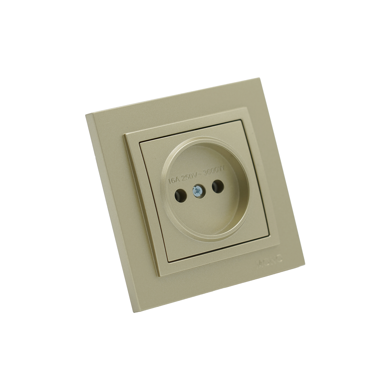 Розетка без заземления  16A, 250 V