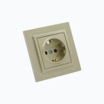 Розетка с заземлением 16A, 250 V
