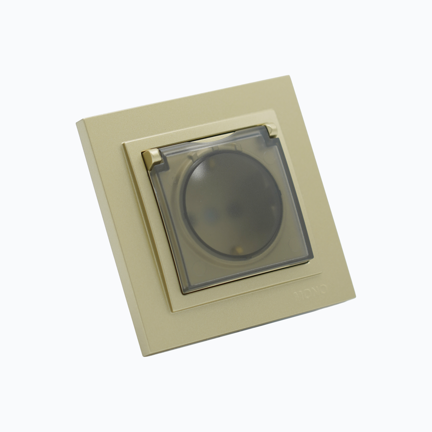 Розетка с заземлением и  крышкой 16A, 250 V