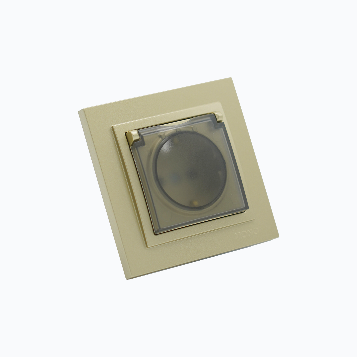 Розетка с заземлением и  крышкой 16A, 250 V
