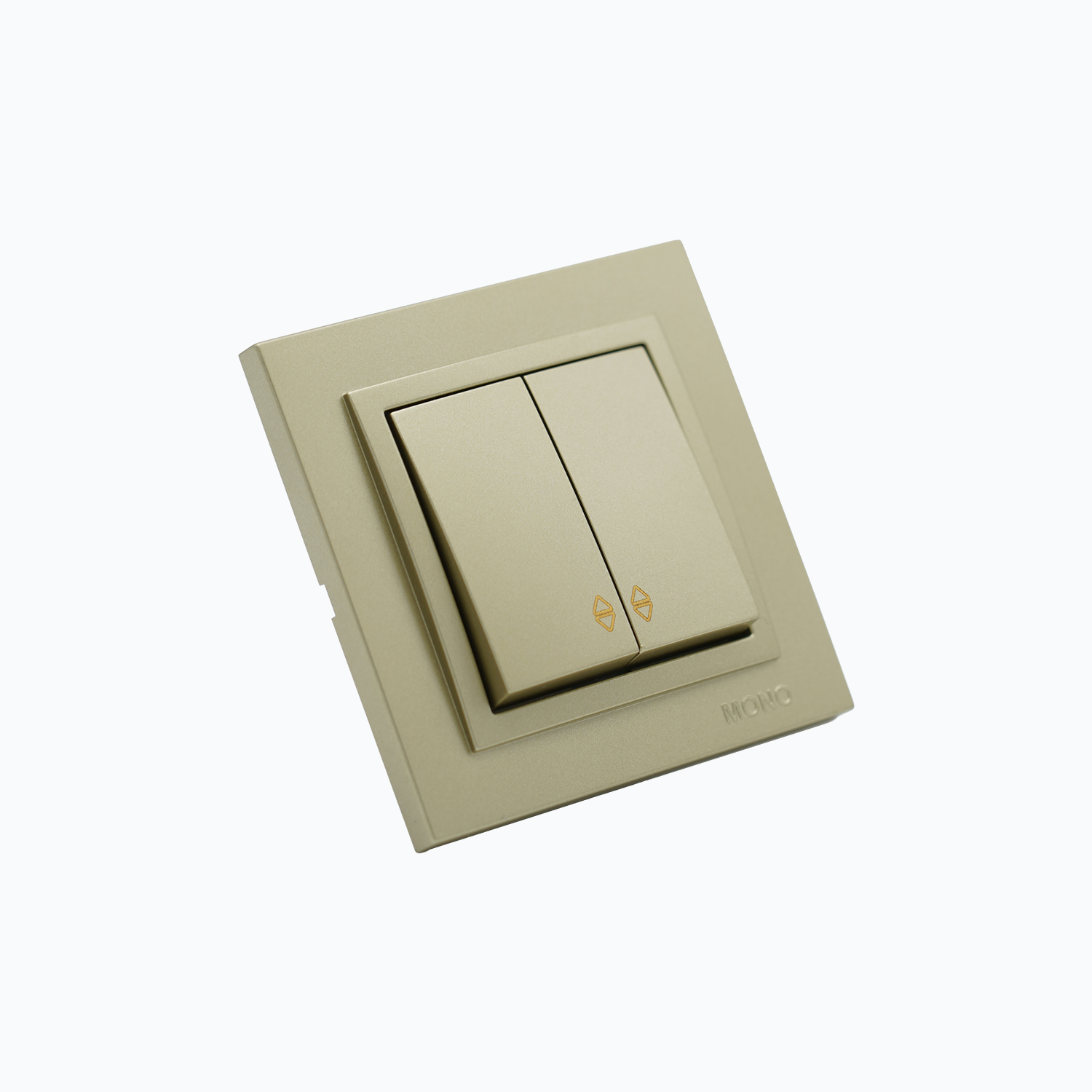 Two-gang two-way switch