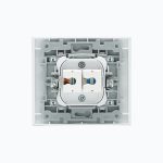 Computer + Telephone socket  (Rj45 C at 6 +Rj45 Cat 3 )