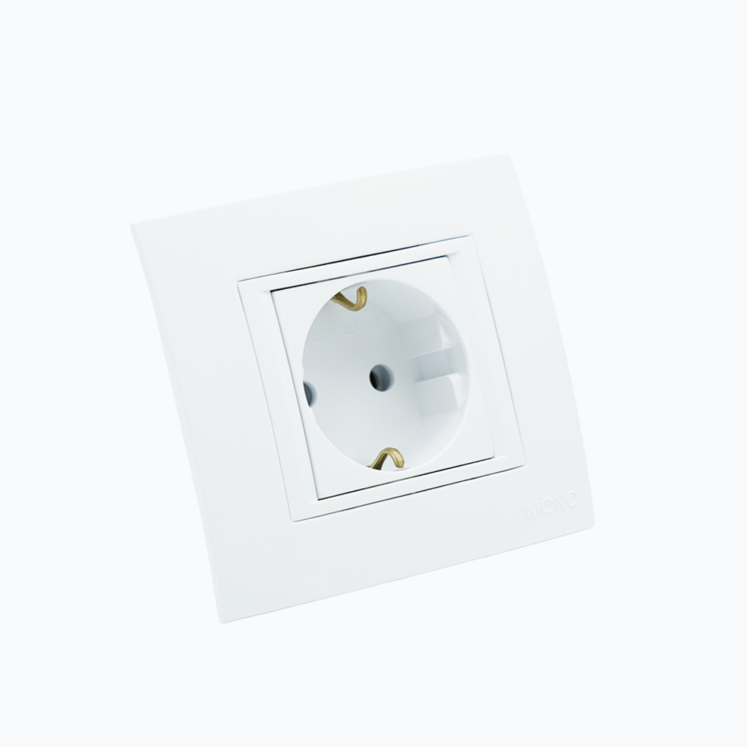 Grounded socket, 16A, 250V