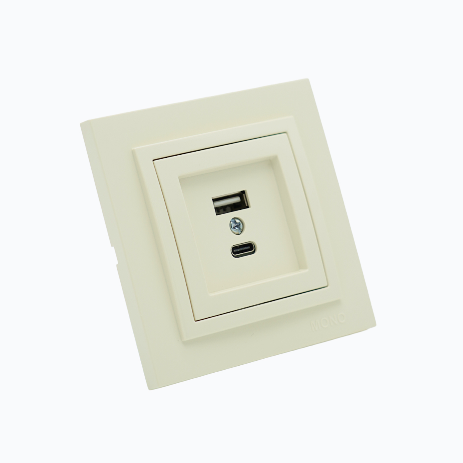 Double L-D Socket, USB + Type-C, M+K