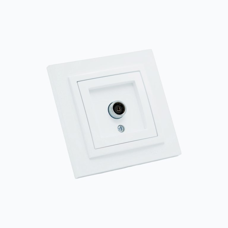 TV pass-through socket (11 dB) (F)