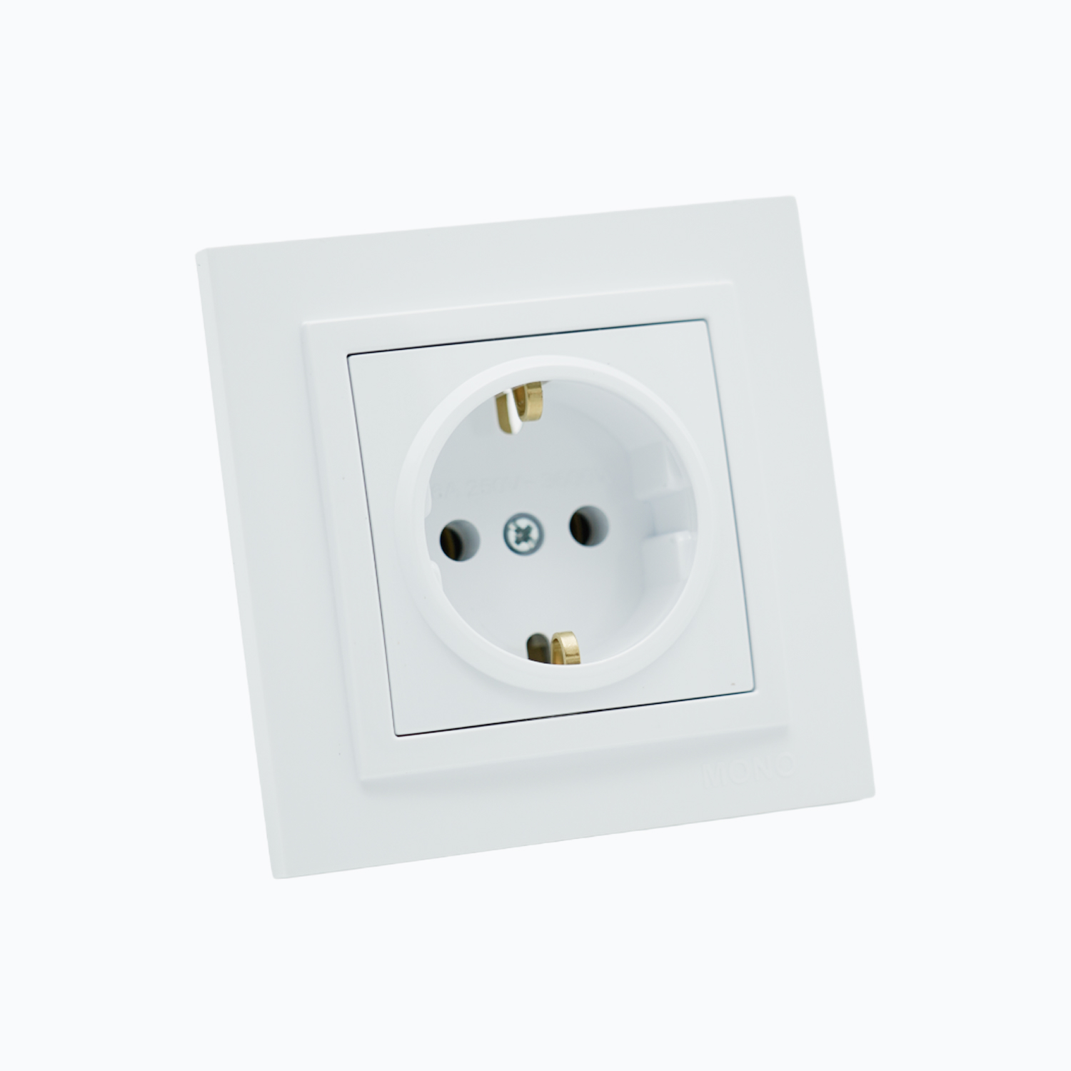 Grounded socket, 16A, 250V