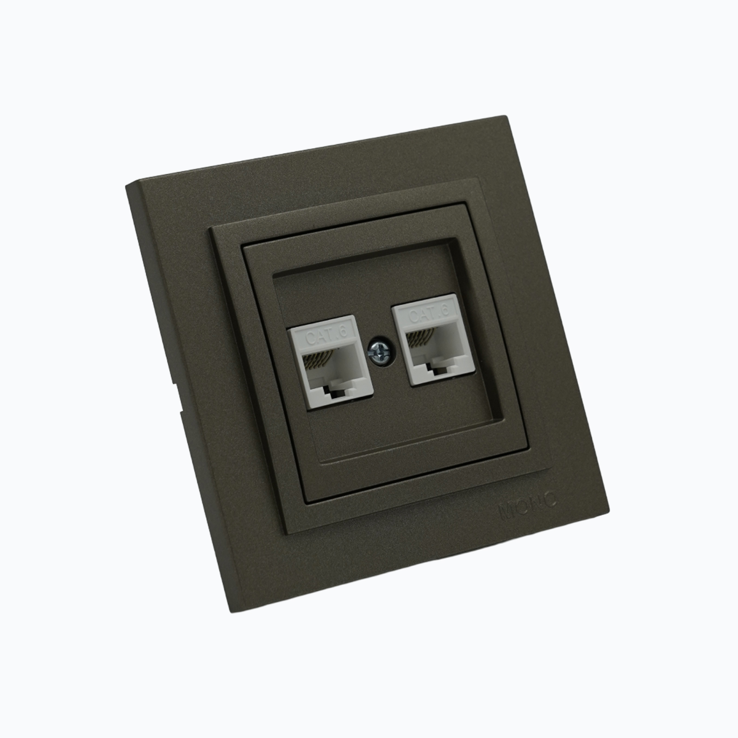 Розетка Компьютерная двойная  (2xRj45 Cat 6)