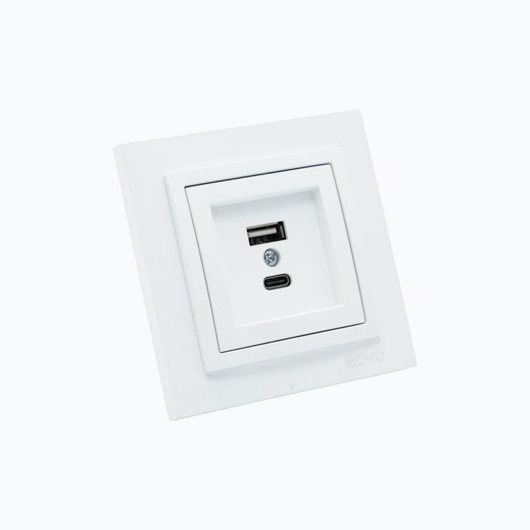 L-D Роз С USB+Type Заряд  Двойная М+К