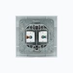 Double computer socket  (2xRj45 Cat 6)