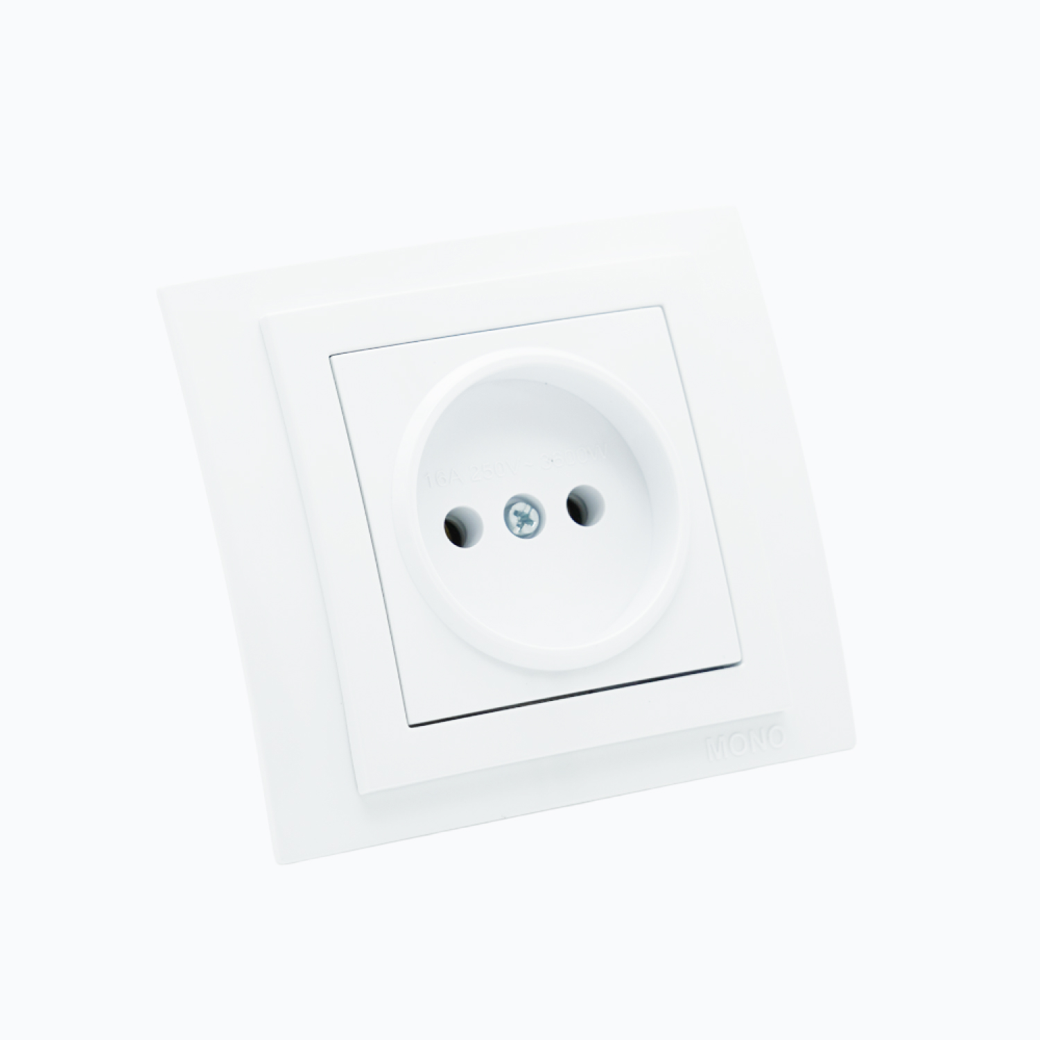 Розетка без заземления  16A, 250 V