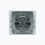 Розетка с заземлением и крышкой 16A, 250 V
