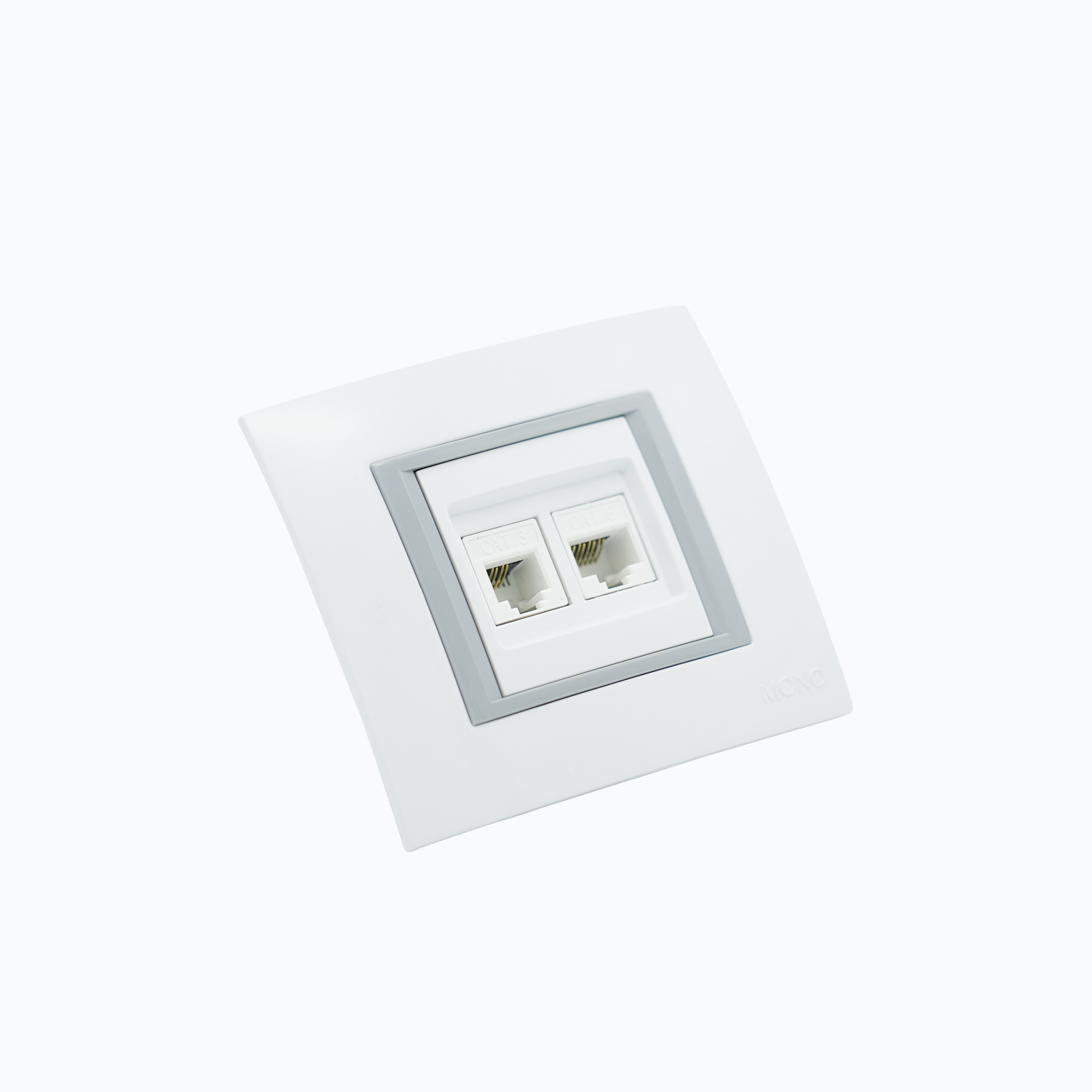 Розетка Компьютер + Телефон  (Rj45 C at 6 +Rj45 Cat 3 )