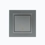 Bir klavishali o‘tish kaliti, 10AX, 250V