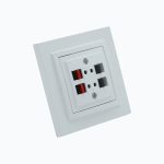 Hi-Fi socket outlet – 2 inputs