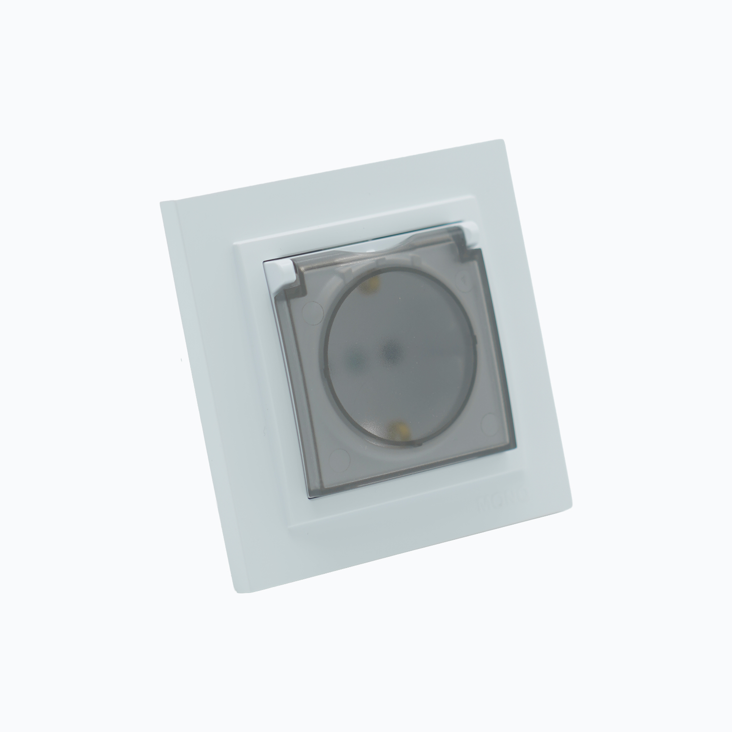 Grounded socket with cover 16A, 250 V