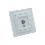 Satellite outlet with F connector