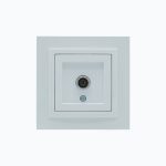 TV pass-through socket (11 dB) (F)
