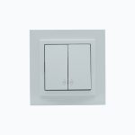 Two-gang two-way switch 10AX, 250 V