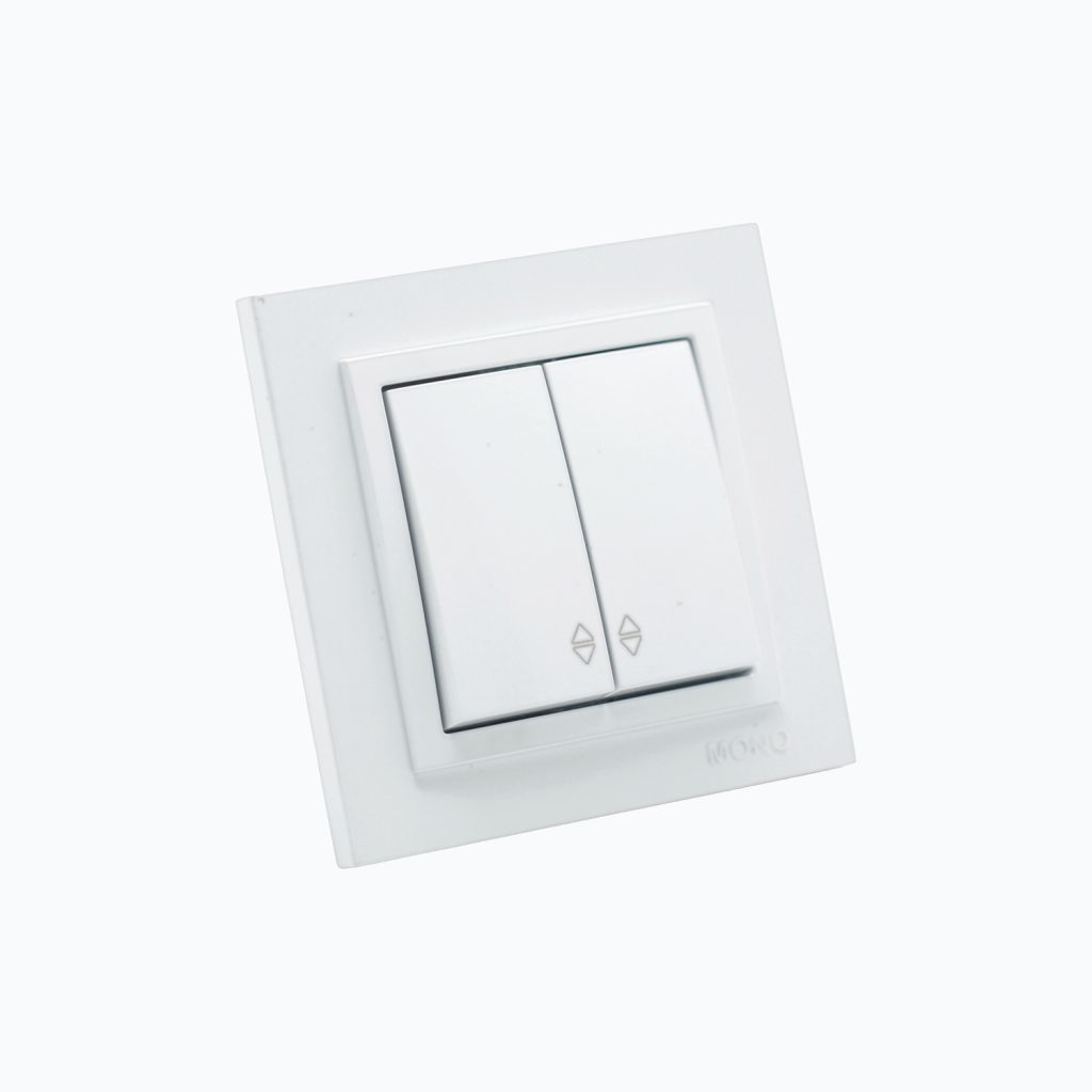 Two-gang two-way switch 10AX, 250 V