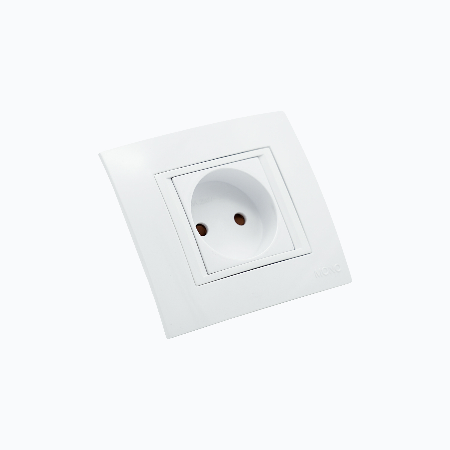 Розетка без заземления с  защитой от детей 10A, 250 V