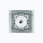 Satellite outlet with F connector