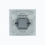 Выключатель двухклавишный  проходной  10AX, 250 V