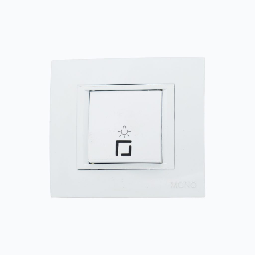 Push button switch for lighting, 10AX, 250V