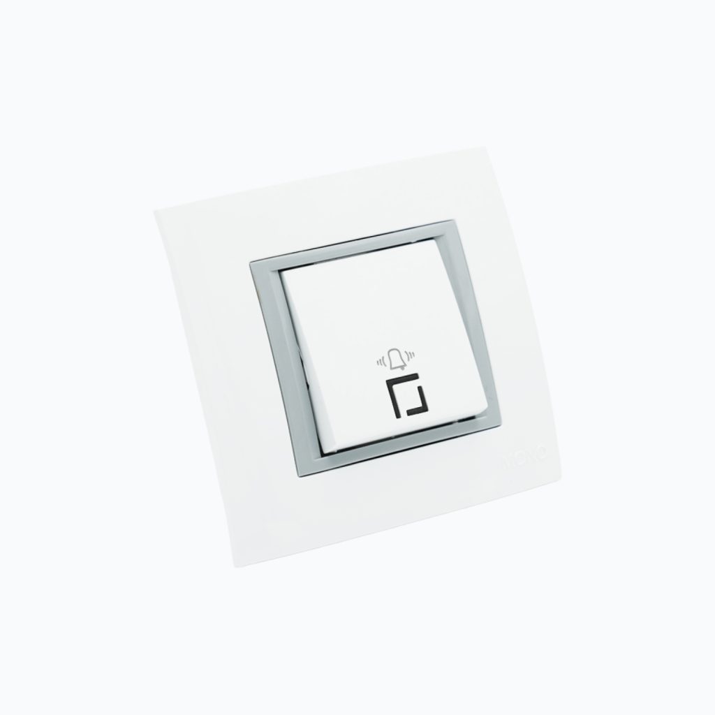 Bell push button with illumination, 10AX, 250 V