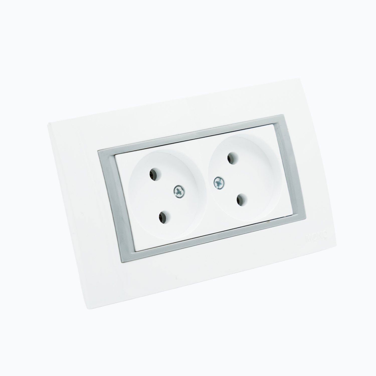 Розетка двойная без заземления 10A, 250 V