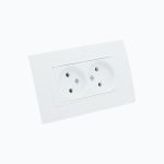 Розетка двойная без заземления 10A, 250 V