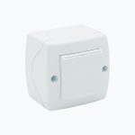 Grounded socket with cover 16A, 250 V