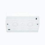 1-gang switch + socket without grounding