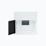 8-way surface-mounted distribution board